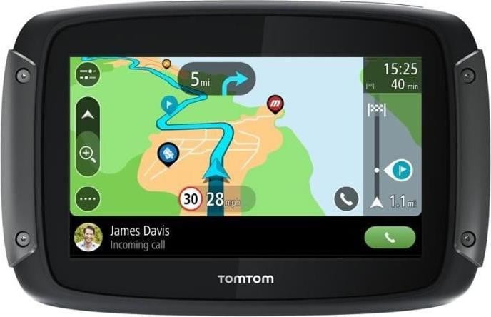 TomTom GPS-motorfiets RIDER 550 Premium-pakket met 4,3 inch scherm en TomTom Traffic