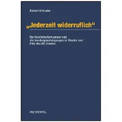 Jederzeit widerruflich, Fachbücher von Bärbel Schrader