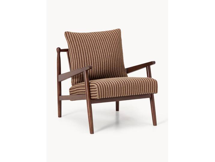 Bouclé-Loungesessel Mikkel