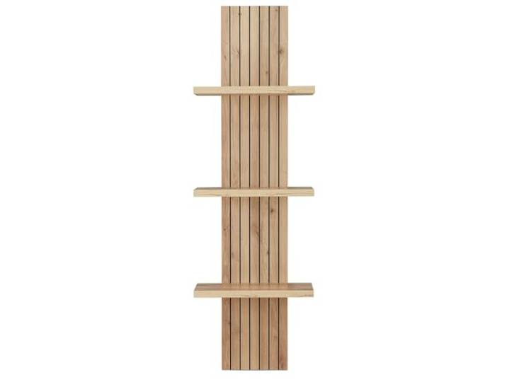 möbelando Wandboard >Core< in Artisan Eiche Dekor, MDF, Spannplatte - 38x120x22cm (BxHxT)