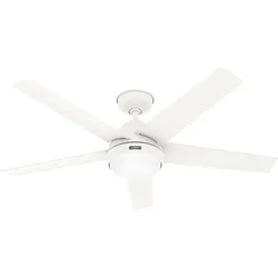 Outdoor Deckenventilator Marina Weiß mit LED