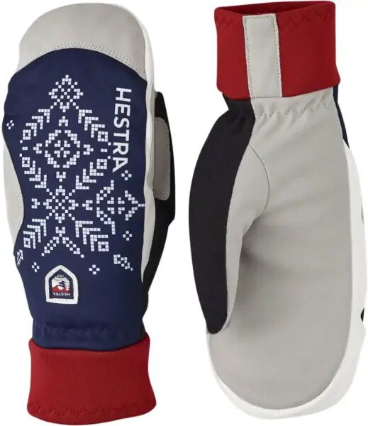 Hestra Damen XC Primaloft Fäustlinge (5 - Navy Print)