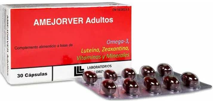 AMEJORVER adultos 30cáps