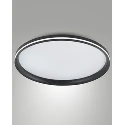 Fabas Luce Isy Deckenleuchte 3788-64-101 Schwarz IP20