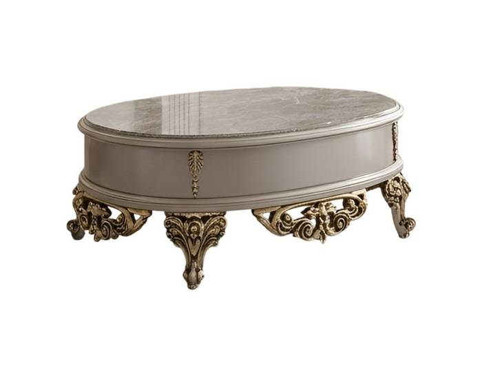 Xlmoebel Couchtisch Eleganter Couchtisch im klassischen Stil für stilvolles Wohnen, Made in Europa