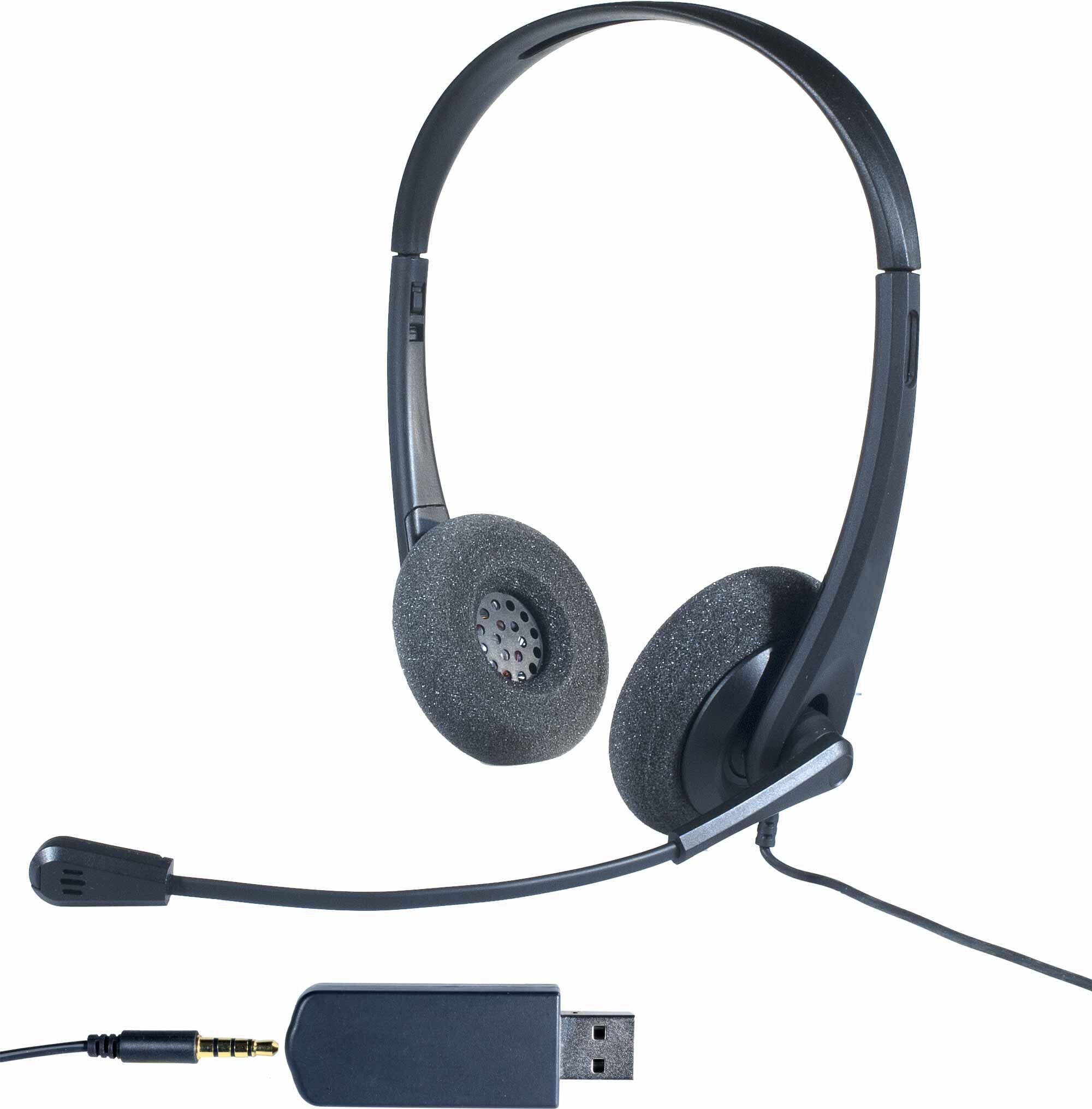 Cleyver Casque filaire HC 35 USB
