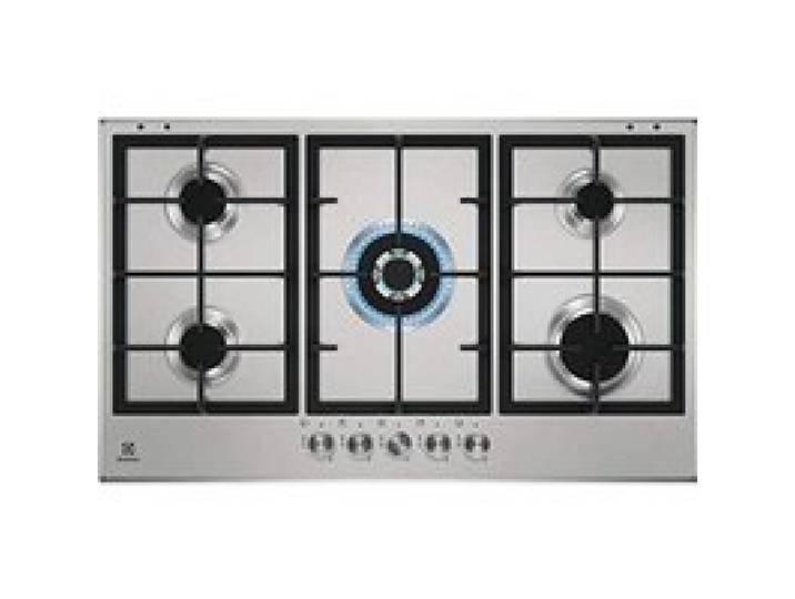 Plaque Gaz - Electrolux - KGS9536SX - 5 Feux - Inox - 90 cm
