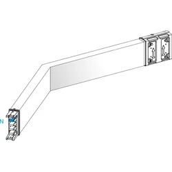 Schneider Electric KSA250DLC43B KSA Winkelelement, 250A,hochkant, Wahllänge, Winkel ? 90°