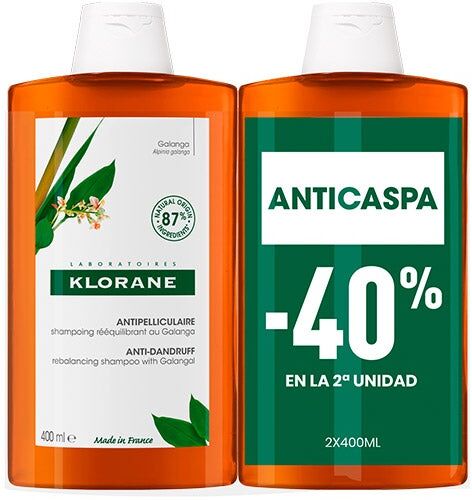 Klorane Duplo Champú Galanga