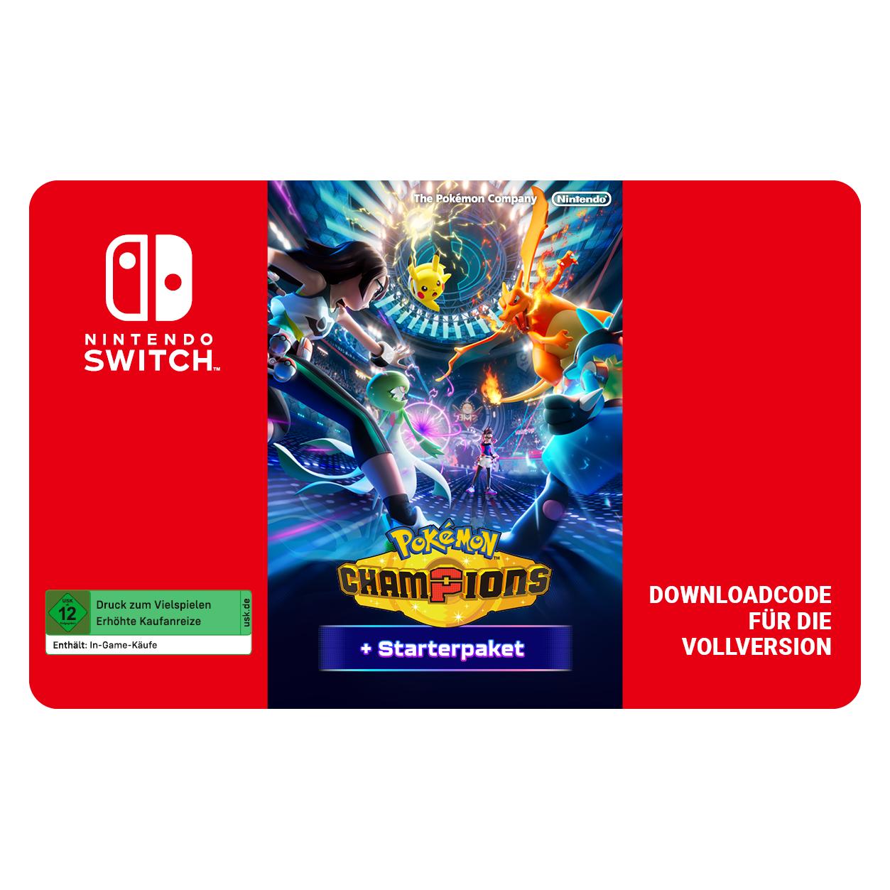 Nintendo Pokemon Champions + Starter Pack Digital Code (Switch) (70247943)