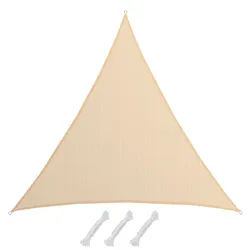 UV Sonnensegel Wasserdurchlässig 8x8x8 Dreieckig - Sonnenschutz Garten Terrasse