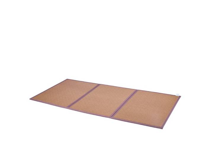 Tatami Japonais-Duoku- 203 x 99 cm - Tatami Pliable en Rotin Naturel Tissé à la Main. Antidérapant et Facile à Nettoyer.
