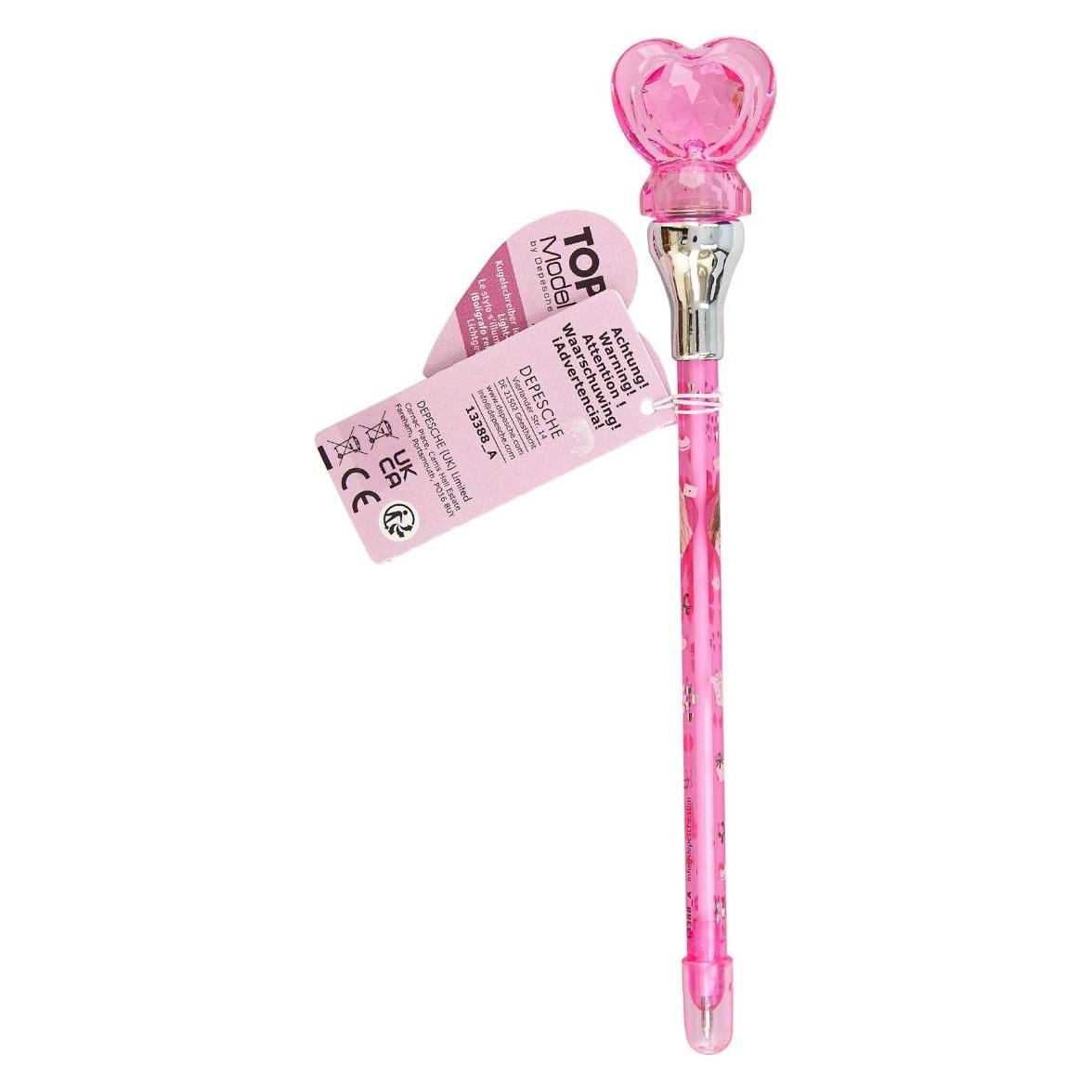 Top Model Topmodel - Ball Pen With Heart-Light MY BFF - Rosé, Pink, White (413388) (1x) (413388)