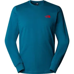 North Face, Herren, Funktionsshirt, Redbox (M), Blau, Rot