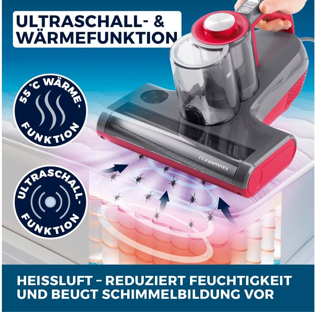 CLEANMAXX Handstaubsauger "CLEANmaxx", silber (bunt), Bodenstaubsauger, Handstaubsauger bunt Einheitsgröße