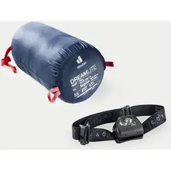 DEUTER Schlafsack Dreamlite, Größe RV links in Blau Blau