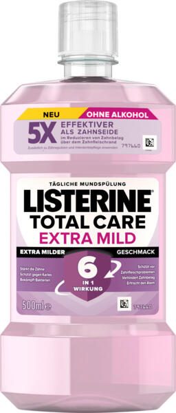 LISTERINE® TOTAL CARE EXTRA MILD Mundspülung 500 ml 6082078003