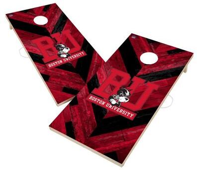 Skip's Garage Boston University Terriers Cornhole Board Set