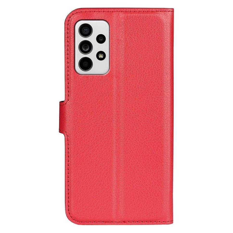 Cover-Discount Galaxy A33 5G - Leder Etui Hülle rot (Samsung Galaxy A33 5G) (101241292C)