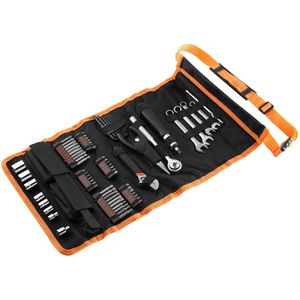 Black+Decker Werkzeugtasche A7063-QZ, 77-teilig, Rolltasche