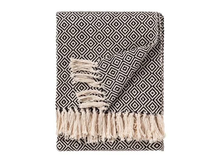 benuta Baumwolldecke Jasmin Schwarz 125/150 cm, Textil, Orientalisch, Rechteckig, 125x150 cm, Heimtextilien, Wohntextilien, Decken