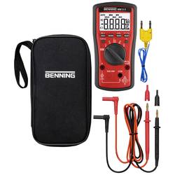 Benning Hand-Multimeter kalibriert (DAkkS-akkreditiertes Labor) digital CAT II 1000 V, CAT III 600 V, CAT IV 300 V Anzeige (Counts): 6000 044693-DakkS