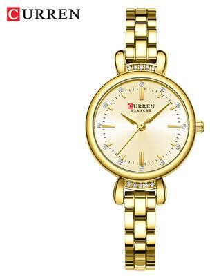 Youfap Market Brand Cute Luxury Women Bracelet Watches, Fashion Ladies Dress Wristwatch, Quartz Sport Watch gold