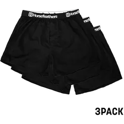 Horsefeathers Frazier 3Pk Boxershorts black Gr. XL