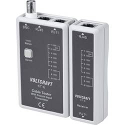 Kabeltester VC-18799345 VOLTCRAFT KT-6
