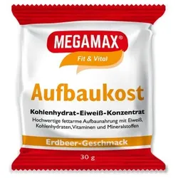 MEGAMAX AUFBAUKOST ERDBEERE 30 G - Aufbaunahrung 30 g