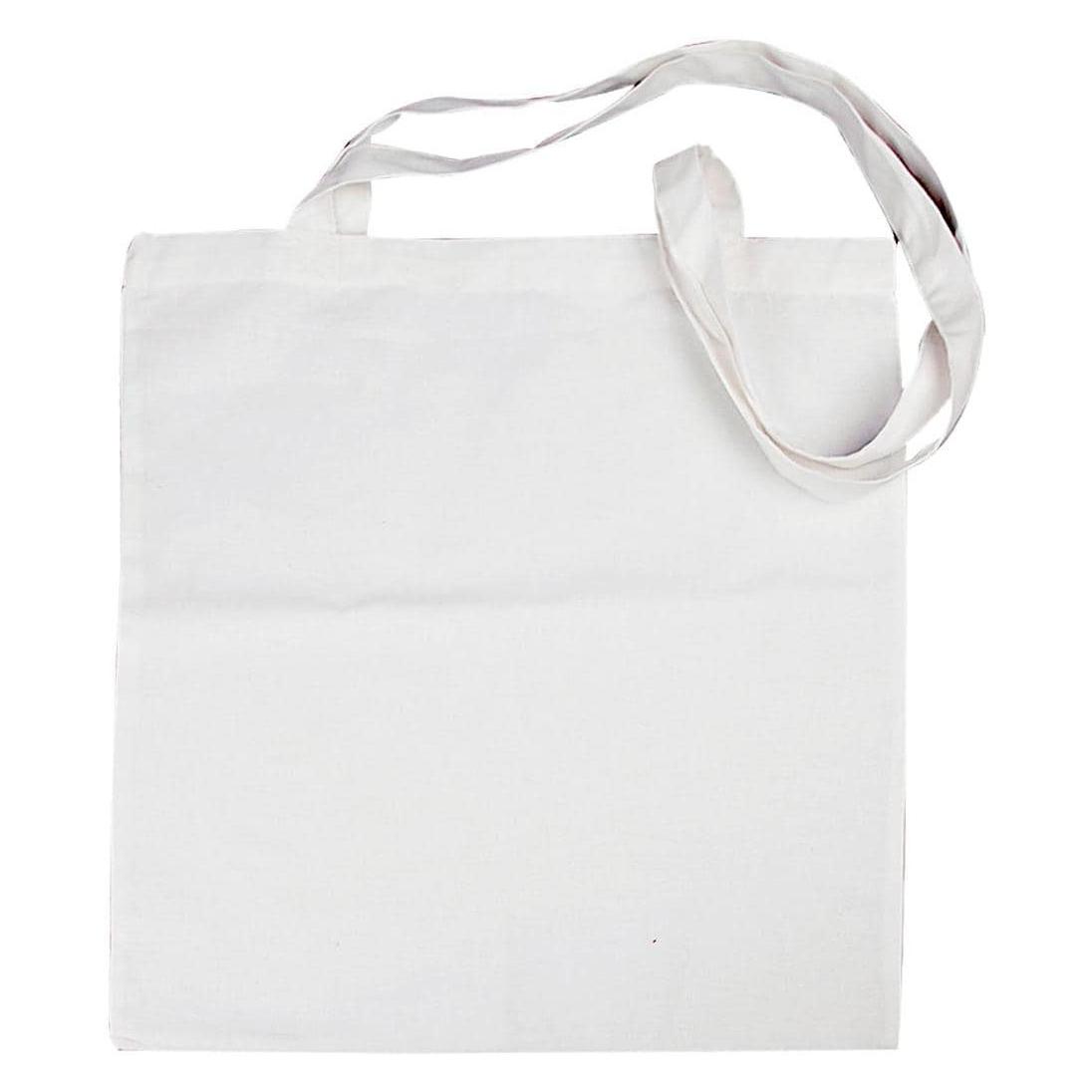 Creativ Company Stofftasche Baumwolle, 10 Stück, Weiss (499001)