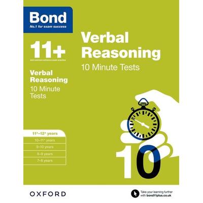Bond 11+ Verbal Reasoning 10 Minute Tests for Age 11-12+ | For the 11+, 13+, and other school entrance ex, Taschenbuch von Bond 11,Frances Down,