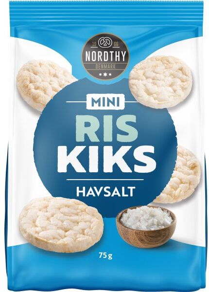 Nordthy Mini Riskiks Havsalt, 75 G