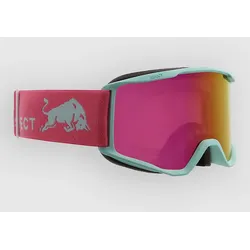 Red Bull SPECT Eyewear NEON Turquoise Goggle red with purple mirror Gr. Uni