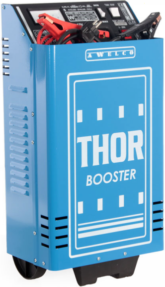 Awelco THOR 320 Booster - Chargeur de batterie/démarreur - sur chariot - monophasé - batteries 24-12V