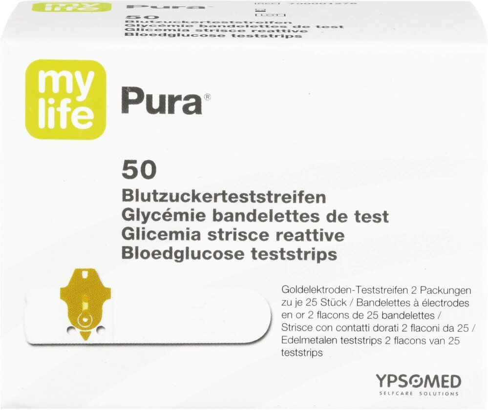 Mylife Pura Blutzucker Teststreifen Cpc 50stk