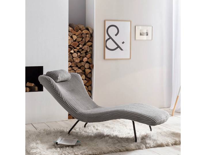 Artistiq Relaxfauteuil Cathy Rib - Lichtgrijs