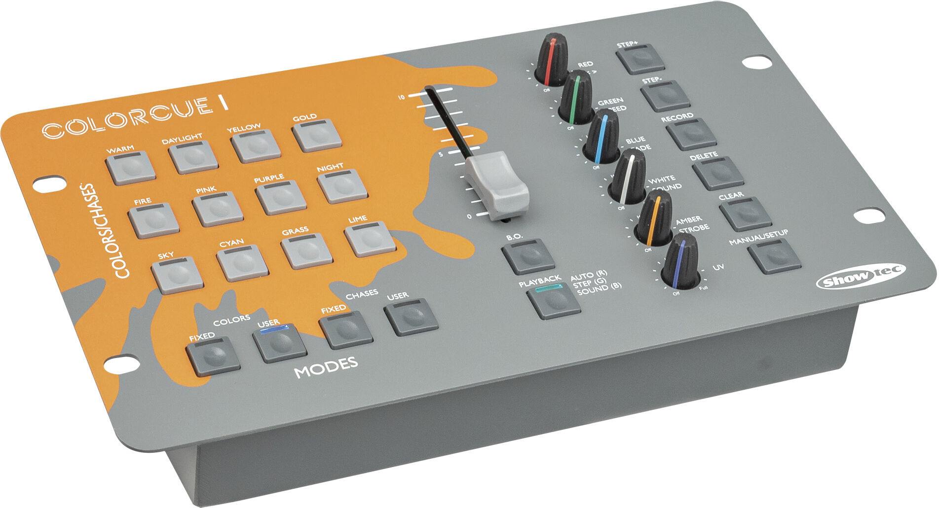 Showtec Colorcue 1 Intelligenter 1-Fader-Controller Mit 6-Farbiger Led-Anzeige