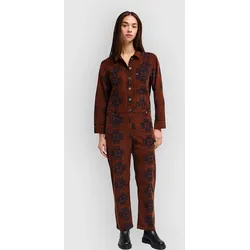 RVCA Shannen Relaxed Jumpsuit chocolate Gr. M