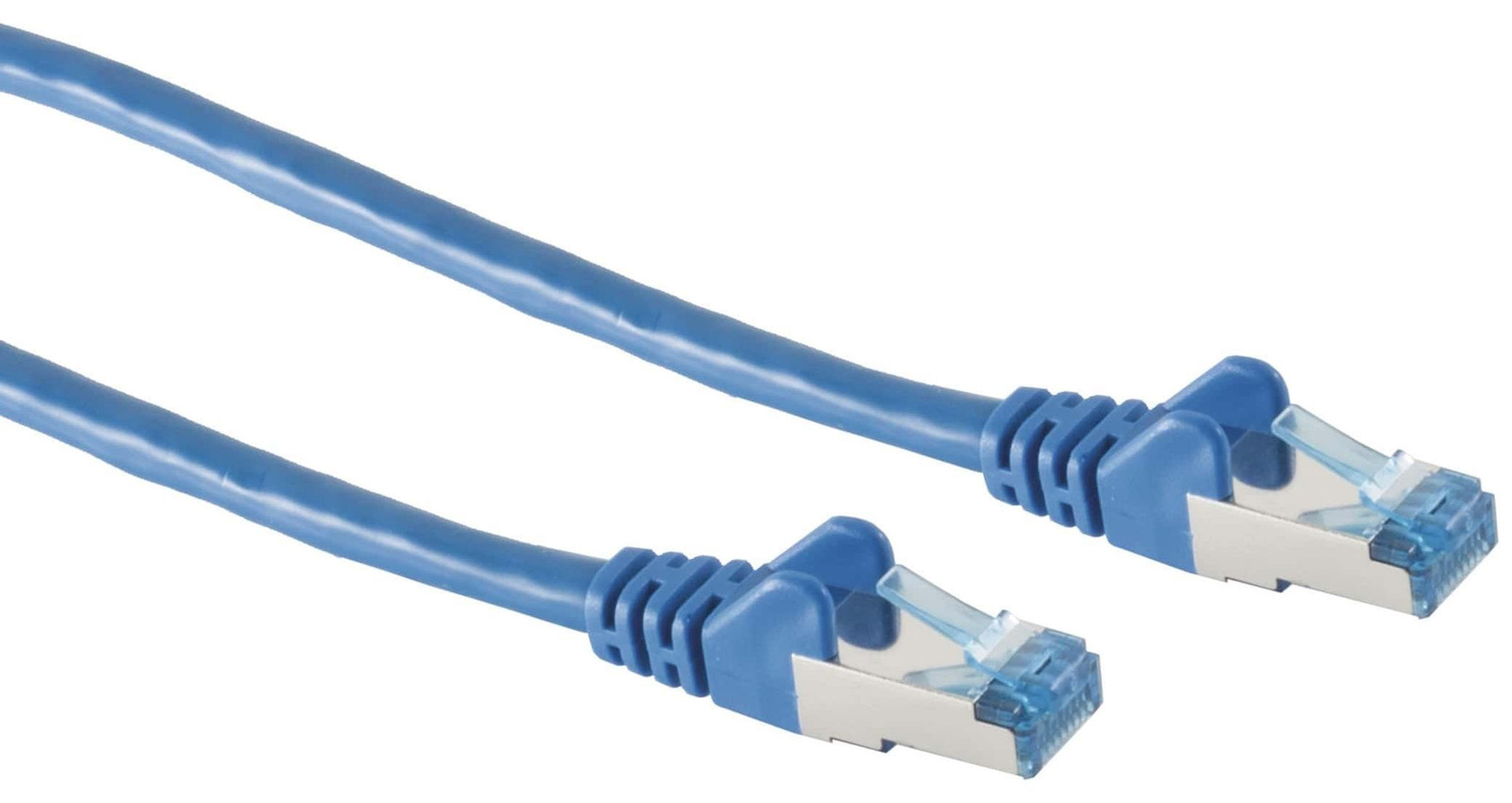 S-CONN Cat6A S/FTP PIMF netwerkkabel, blauw, 2 meter