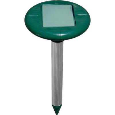 Ultraschall-Tierabwehr WINDHAGER "Maulfwurfschreck und Wühlmausvertreiber Solar", grün, H:33cm, Tierfernhaltegeräte, Wirkungsbereich 800 m² mit niederfrequenten Schallwellen, grün
