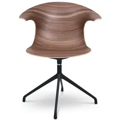 Infiniti Stuhl Loop 3D Wood Holz Braun Walnuss