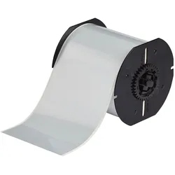 Brady, Etikettenrolle, B30C-4000-434, metallisierter Polyester, Silber, glänzend, 101.60 mm x 39.62 m, extrem stark