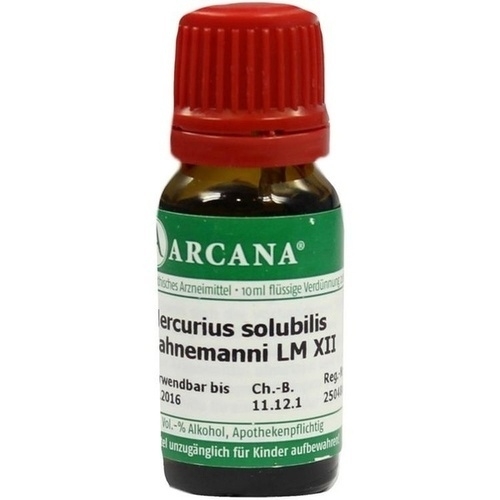 ARCANA Dr. Sewerin GmbH & Co.KG Mercurius Solub. Arcana Lm 12 Hahnemanni Dilution 07541124