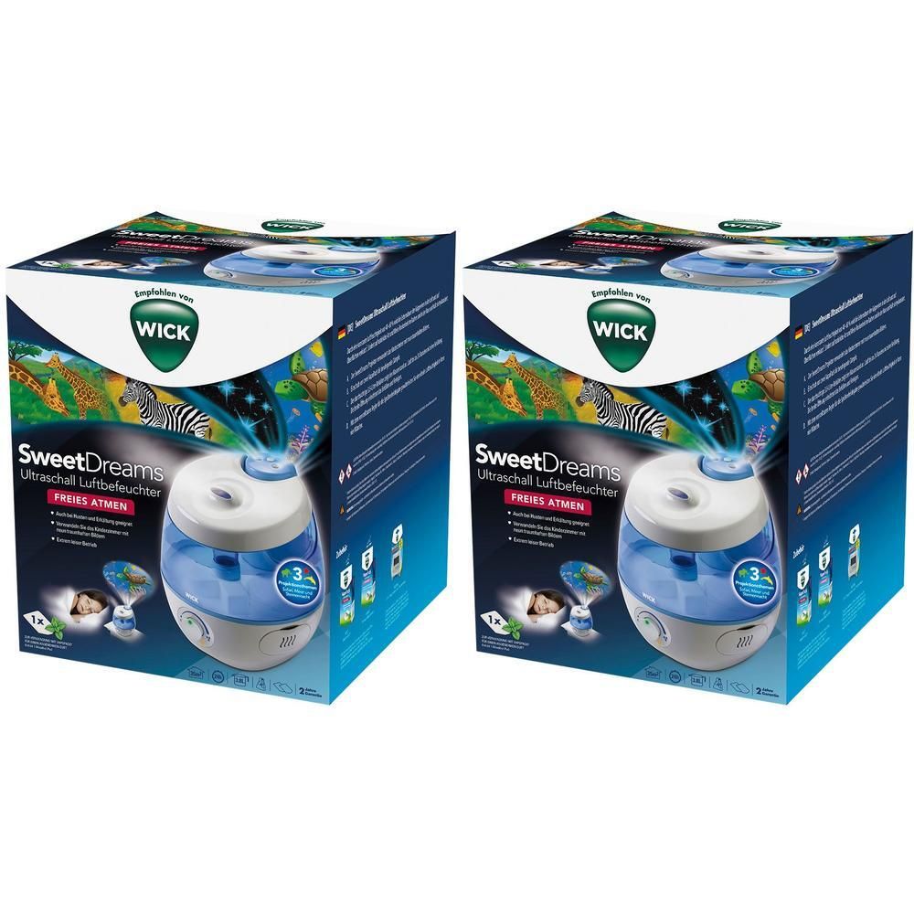 Wick SweetDreams 2in1 Ultraschall Luftbefeuchter 2x 2x1 St