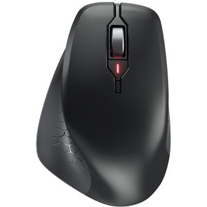 CHERRY Maus Stream Mouse Comfort, JW-8550-2, 6 Tasten, 4000 dpi, kabellos, schwarz
