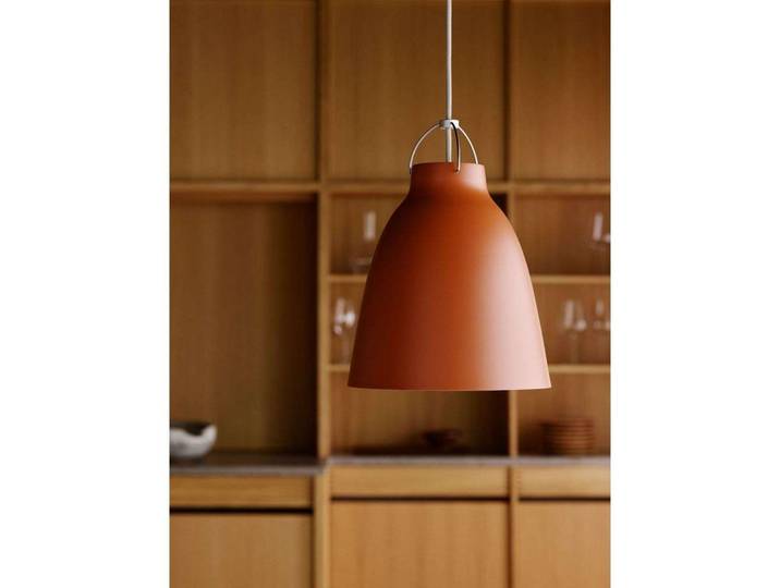 Caravaggio™ P2 Suspension Mat Rusty Rouge - Fritz Hansen - Salon / séjour - Métal