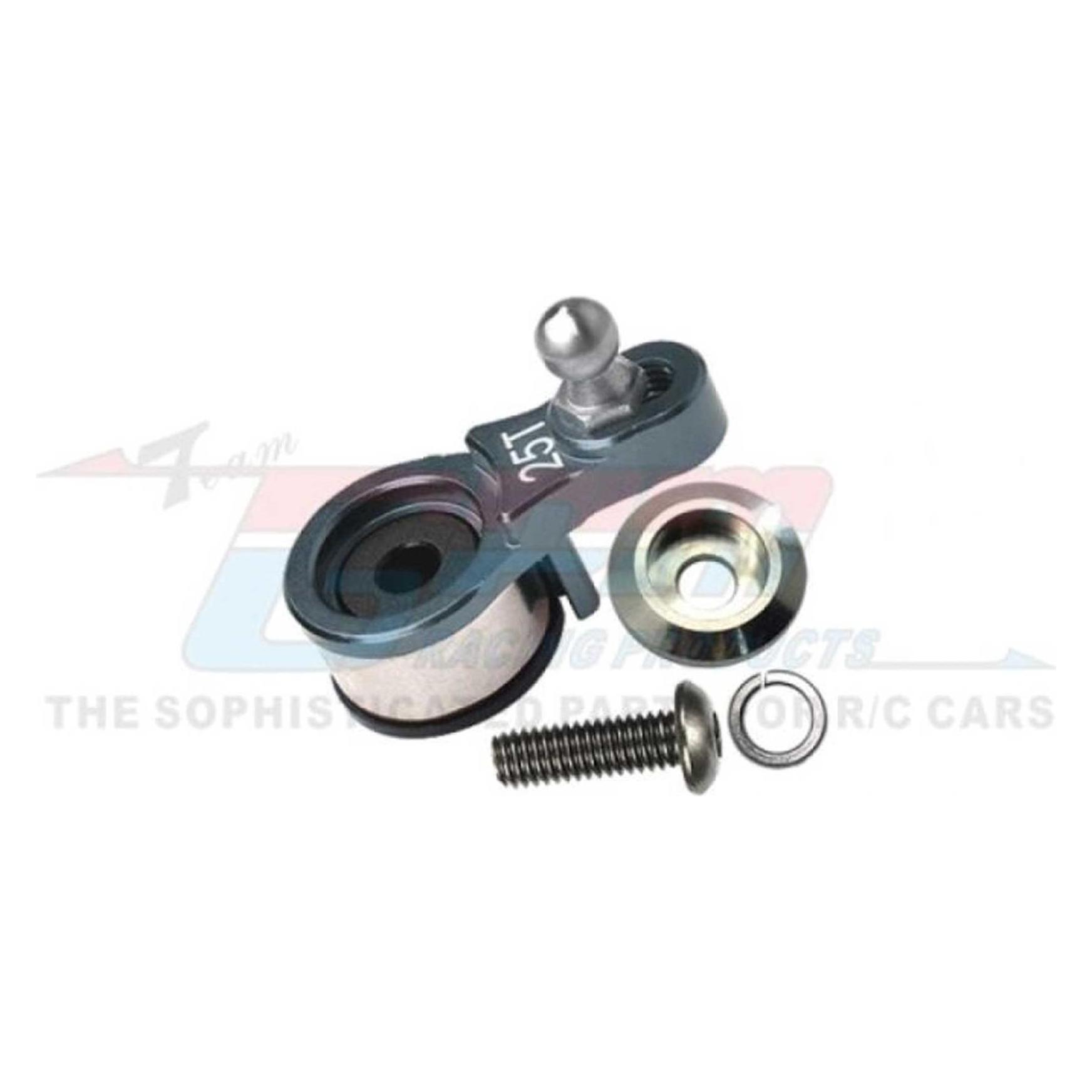 GPM Aluminium Servo Saver 25T für gesperrtes Diff schwarz TRX TRX4 & TRX6 (GPMTRX4025TSNBK)
