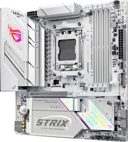 Asus ROG STRIX B850-G Mainboard Sockel (PC) AMD AM5 Formfaktor (Details) Micro-ATX Mainboard-Chipsatz AMD B850