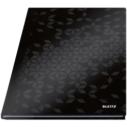 Leitz Notizbuch »WOW« kariert A4 160 Seiten schwarz